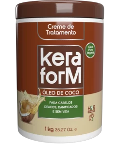 Creme de Tratamento Keraform Óleo de Coco 1kg