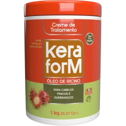 Creme de Tratamento Keraform Óleo de Rícino 1kg
