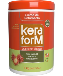 Creme de Tratamento Keraform Óleo de Rícino 1kg