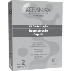 Kit Cauterização Keramax Reconstrução Capilar 161g