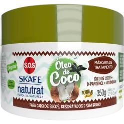 Máscara Natutrat S.O.S Força da Natureza Coco 350g