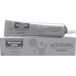 Recarga de Queratina Keramax Reconstrução Capilar 50g