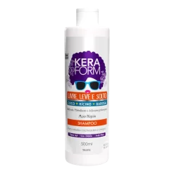 Shampoo Keraform Livre, Leve e Solto 500ml