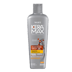 Shampoo Antirresíduo Keramax Reconstrução Capilar 300ml