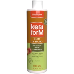 Shampoo Keraform Óleo de Rícino 500ml
