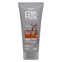 Defrizante Selante e Leave-In Keramax Reconstrução Capilar 200g