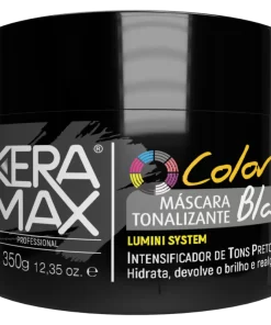 Máscara Tonalizante Black Keramax Colors 350g
