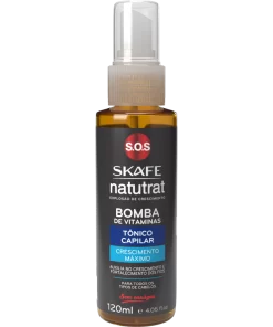 Tônico Crescimento Máximo Natutrat S.O.S Bomba de Vitaminas 120ml