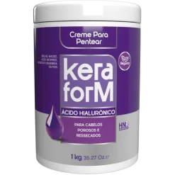 Creme para Pentear Keraform Ácido Hialurônico 1kg