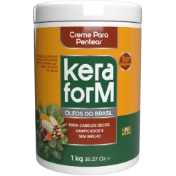 Creme para Pentear Keraform Óleos do Brasil 1kg