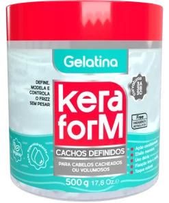Gelatina Keraform Cachos + Definidos 500g