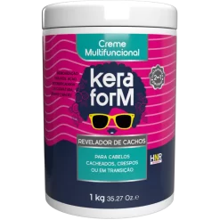Creme Multifuncional Keraform Revelador de Cachos 1 kg
