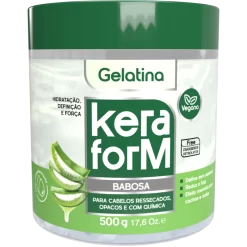 Gelatina Keraform Babosa 500g