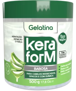 Gelatina Keraform Babosa 500g
