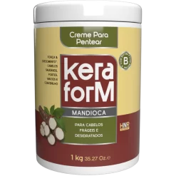 Creme para Pentear Keraform Mandioca 1Kg