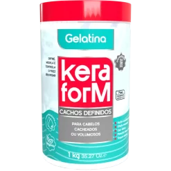 Gelatina Keraform Cachos+Definidos 1kg