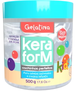 Gelatina Keraform Kids Cachinhos Perfeitos 500g