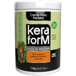 Creme Para Pentear Keraform Óleos da Amazônia 1Kg