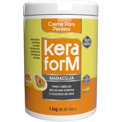 Creme Para Pentear Keraform Maracujá 1kg