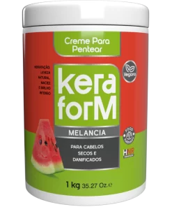 Creme Para Pentear Keraform Melancia 1kg