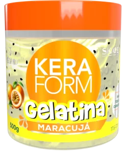 Gelatina Keraform Maracujá 500g