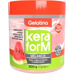 Gelatina Keraform Melancia 500g