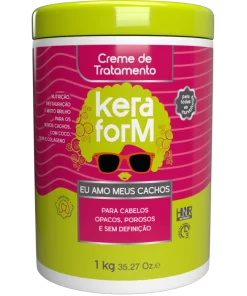 Creme de Tratamento Keraform Eu Amo Meus Cachos 1kg