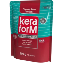 Creme para Pentear Keraform Cachos Definidos Refil 300g