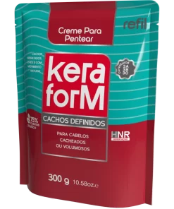 Creme para Pentear Keraform Cachos Definidos Refil 300g