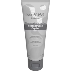 Shampoo Antirresíduo Keramax Reconstrução Capilar 250 mL