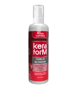Fluido Blindagem Lamelar Keraform Cereja Blossom 120 mL